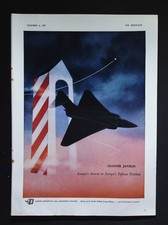 Original 1957 Advert Gloster Aircraft Gloster Javelin Fighter Jet
