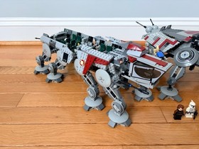 LEGO Star Wars 10195: No Dropship, AT-OT Walker ONLY & AT-TE (7675) 99% Complete