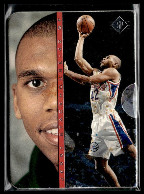 1996-97 SP #IN13 Jerry Stackhouse Inside Info