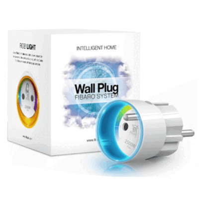 FIBARO Wall Plug FR -Typ E Smart Home Steckdose 230V AC  50/60 Hz