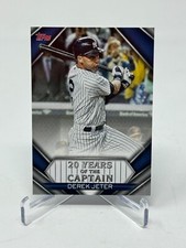 2020 Topps Baseball Derek Jeter 20 Years Of The Captain Card #Y0C-14