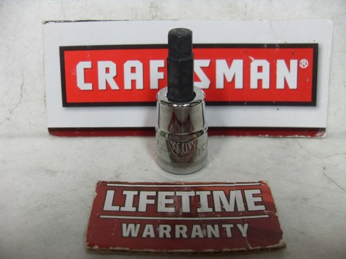 NEW CRAFTSMAN HEX SOCKET BIT SAE METRIC 1/4", 3/8", OR 1/2" CHOOSE SIZE OR SET - Picture 22 of 28