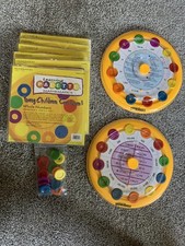 Lot 6 Learning Palette Mathematics Level 4 Packets 72 Cards, 2 Bases Center Kit