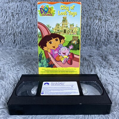 Dora the Explorer - City of Lost Toys VHS 2003 Nick Jr. Classic