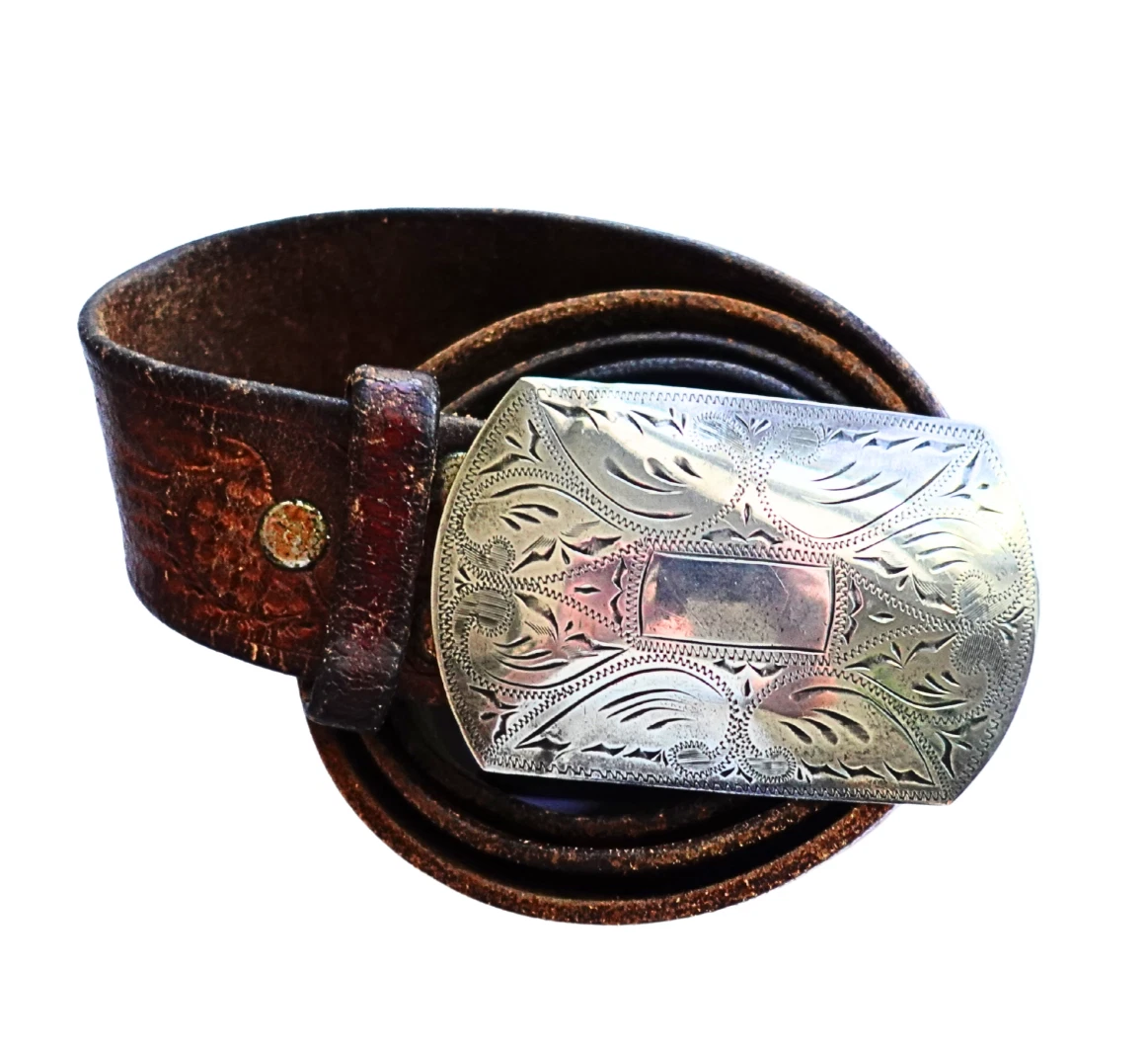Sterling Silver Original 1940s Vintage Belt Buckles for sale | eBay