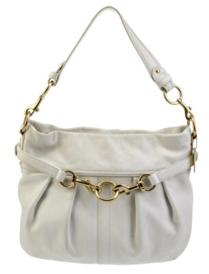 バッグ Coach Hampton Ergo Leather Hobo Bag Ltd. Coach hamptons ergo - Gem