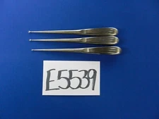 E5539 SSI Ultra Set of 3 Straight Curettes