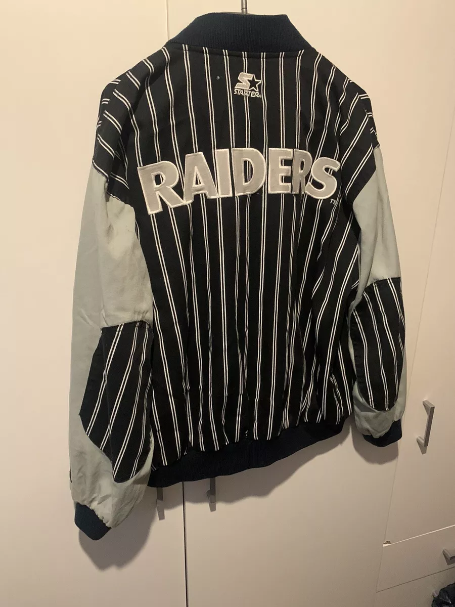 La raiders starter best sale jacket