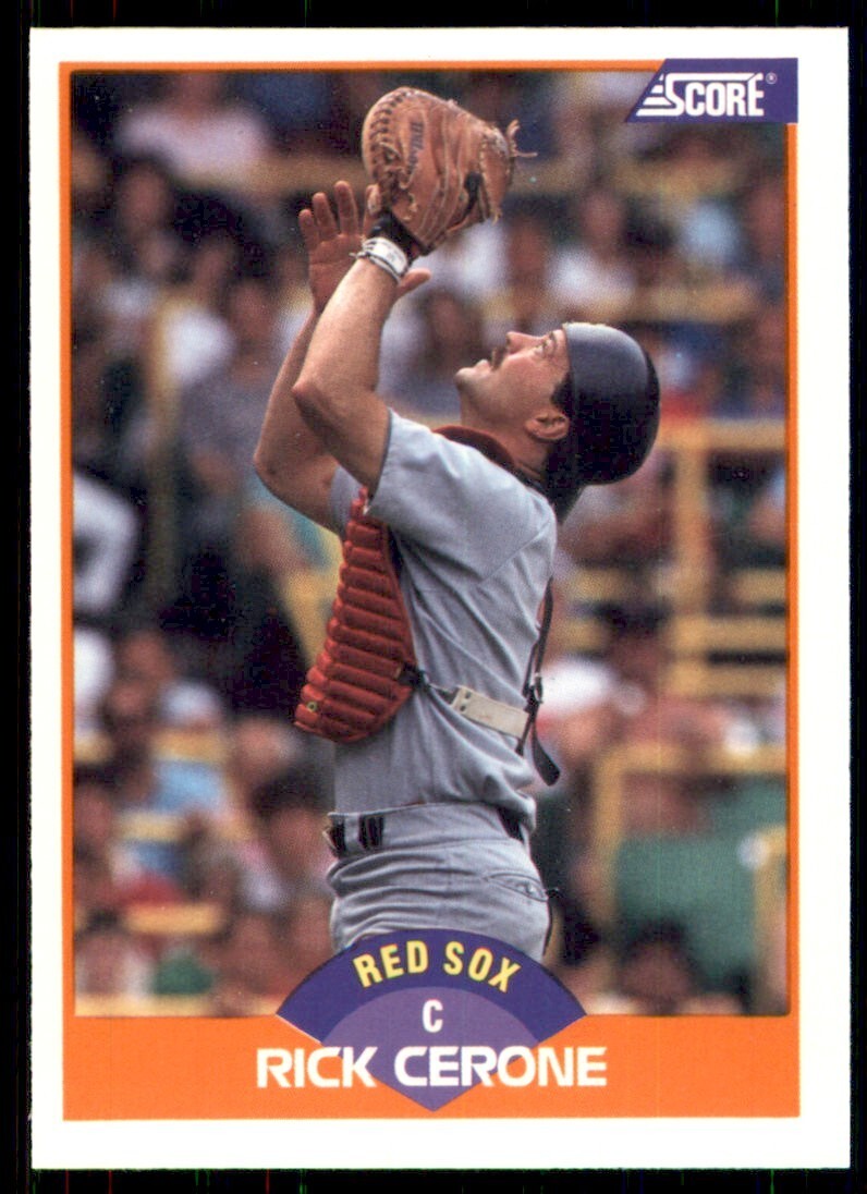 1989 Score #396 Rick Cerone