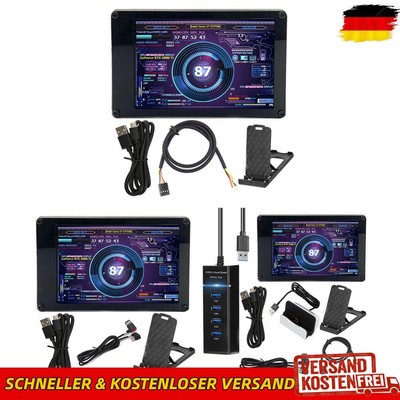 Dual USB Computer Sekundärbildschirm CPU GPU RAM HDD DIY für Mini ITX Gehäuse AI