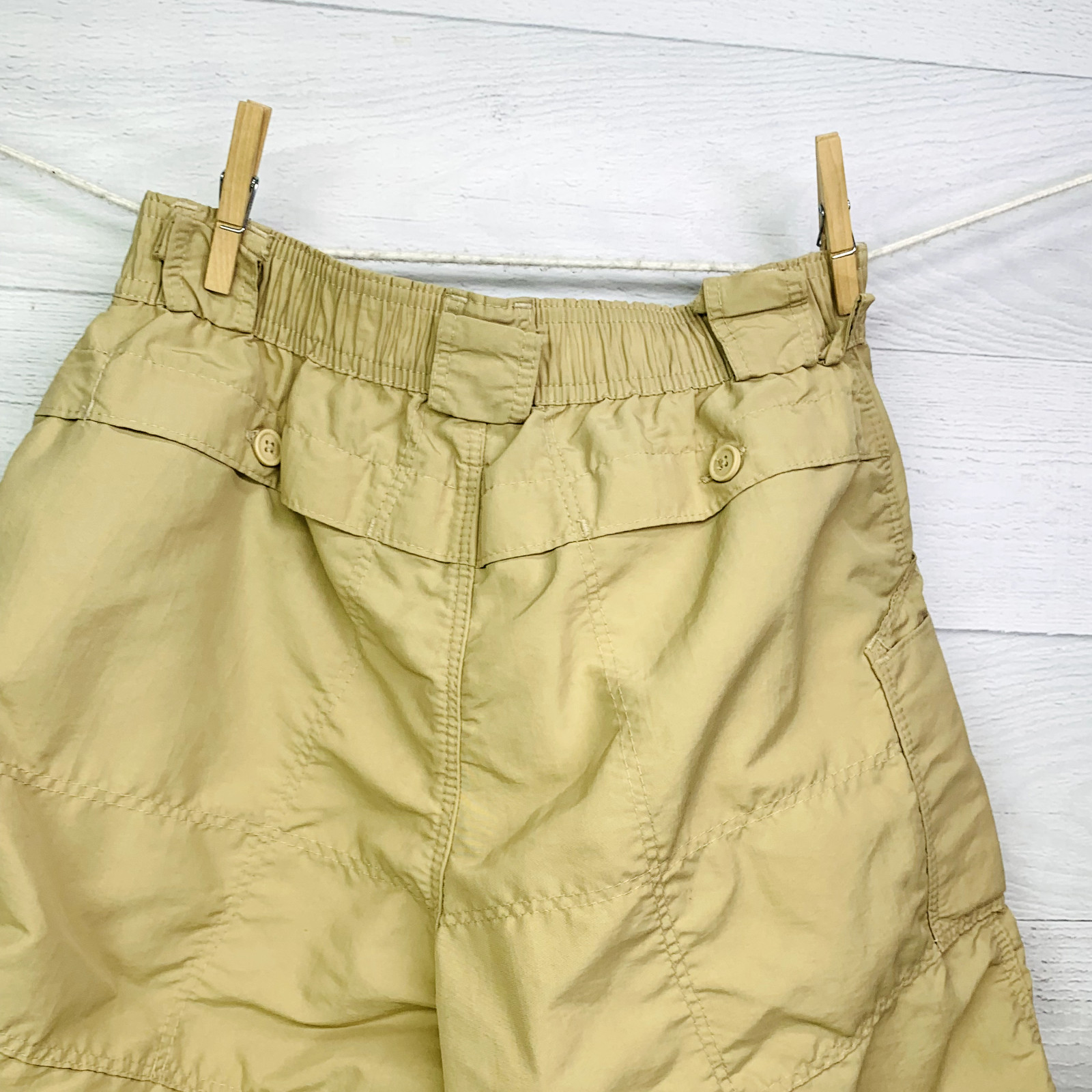 AFTCO Mens Original Fishing Short Khaki Brown Elastic… Gem