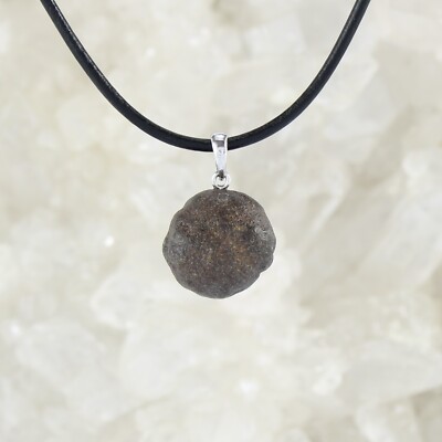 Budawi  Moqui Marbles Edelstein Anhänger Schmuck Kettenanhänger 925er Silberöse