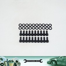 Edelstahl Schrauben schwarz Ölwanne VW Polo 2 3 86c 2F 3F G40