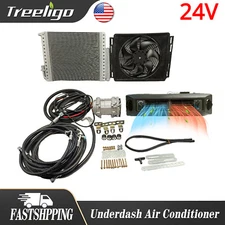 DC24V Electric Cool&Heat Underdash Air Conditioner Auto Universal Car A/C Kit