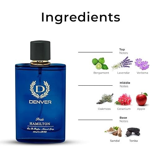 DENVER Pride Perfume 100ML Long Lasting Perfume Body Scent for