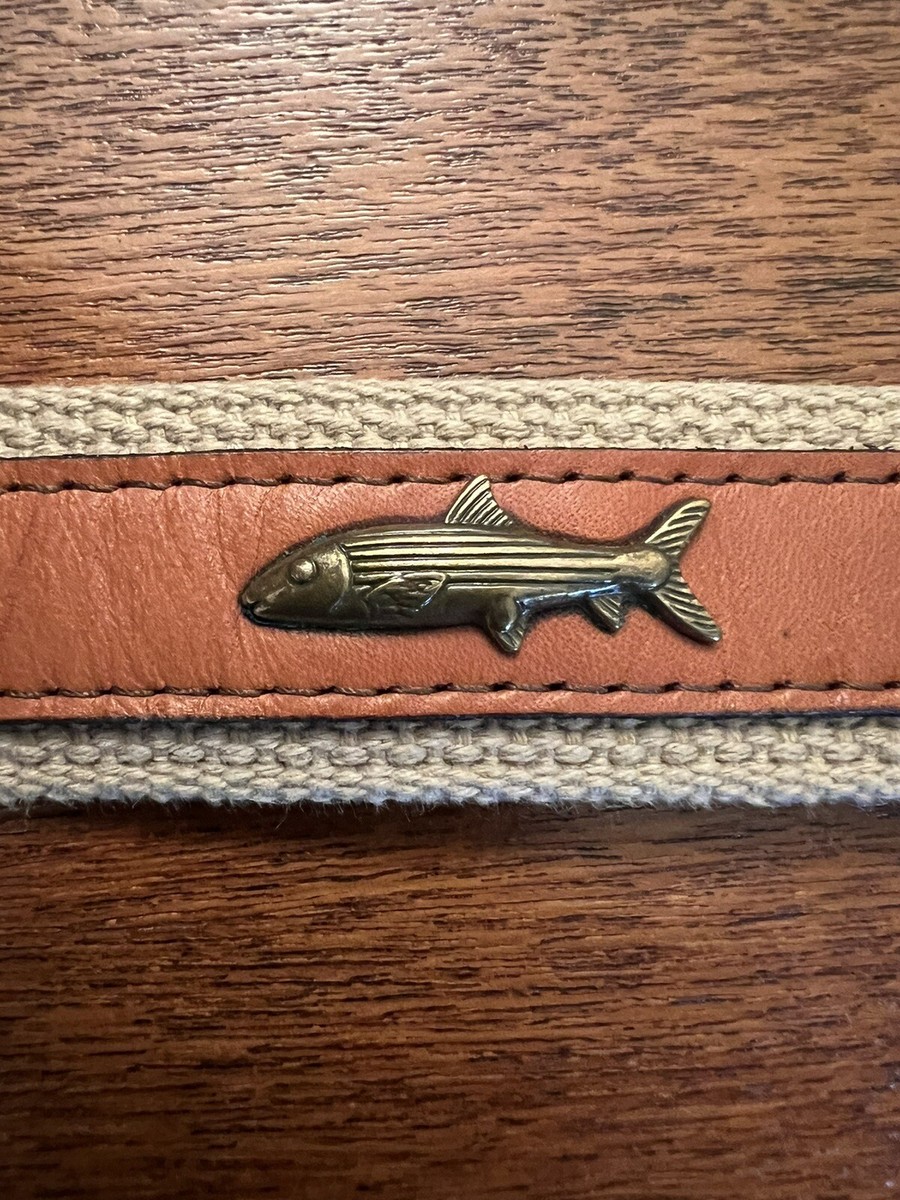 Brown Leather Belt with Silver Animal Accents Esprit Animal Belt With Three Wolf Heads Pattern, Edgar Model main image 4