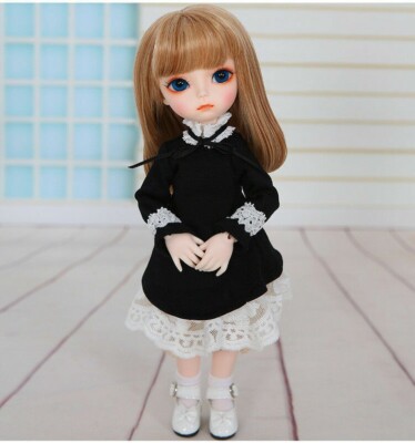 1/6 BJD Doll SM iMda2.2 Babette Roko A-Free Face Make  UP+Eyes+Clothes+wig+Shoes