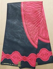 Quality African cotton wax print fabric 6 yards