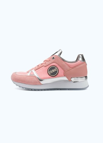 Sneakers Donna Colmar Supreme Colors Scarpe Pelle Nylon Rosa Argento Pink |  eBay