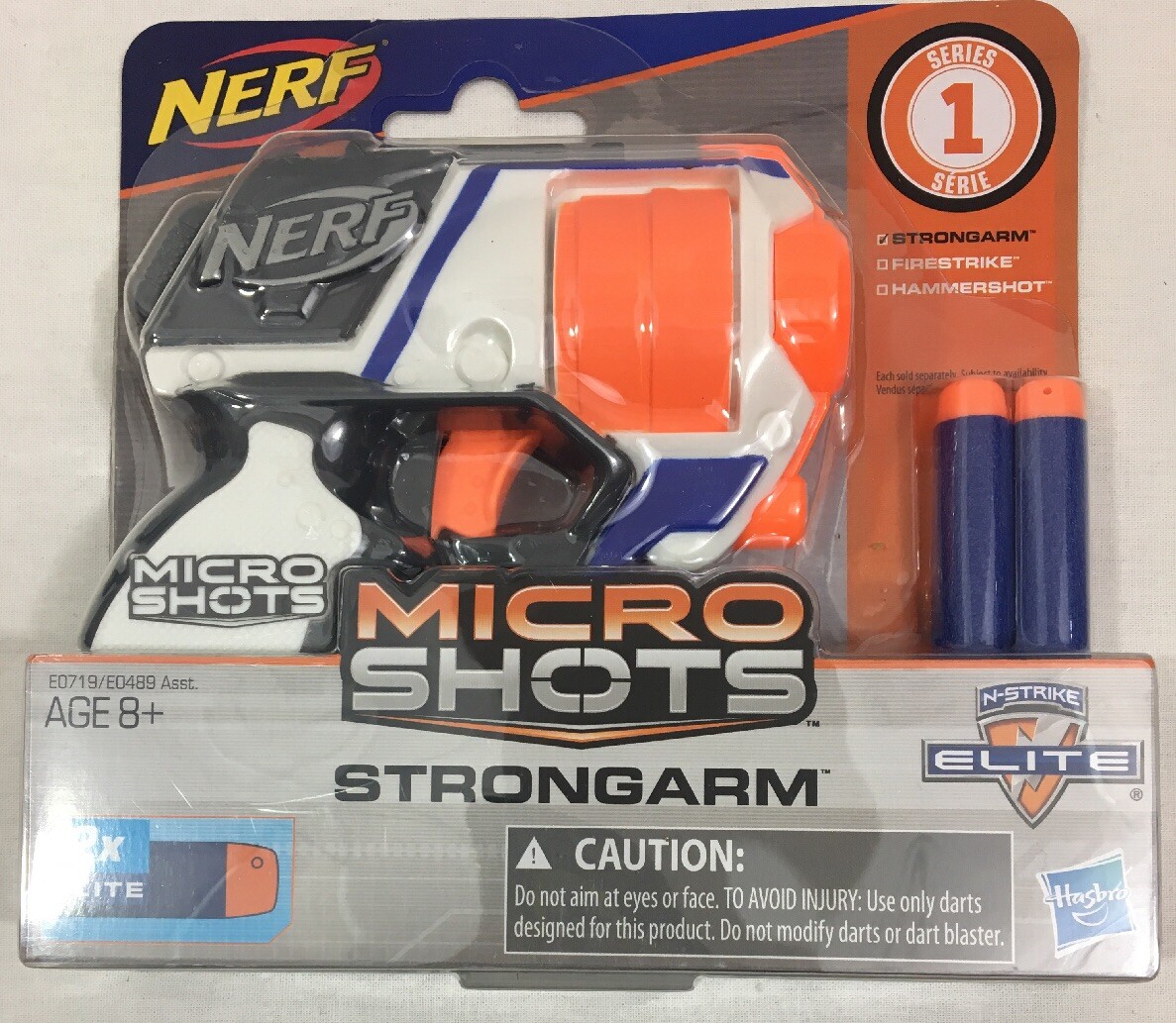 nerf micro shots strongarm