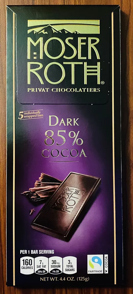 Moser roth on sale dark chocolate