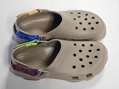 NWT Crocs Classic All-Terrain Clog Mens Size 11 Mens Beige 206340-2ZJ