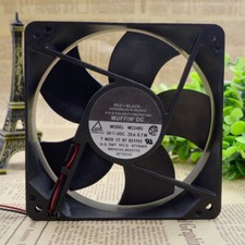 For COMAIRROTRON MC24B3 120 120 32mm 24V 0.28A 6.7W 3700RPM 2-wire Cooling Fan