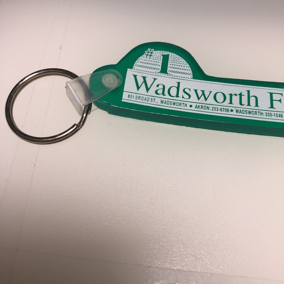 Wadsworth Ohio Ford Dealership Auto Car Akron Medina Dealer Keychain
