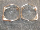 <!--F#f_0-->Holden HR Chrome Headlight surrounds Pair Original<!--F/-->