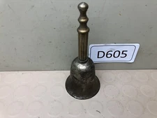 Vintage Silver Plate School Dinner Christmas Bell