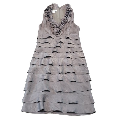 London Times Dress Size 8 Cocktail Dress Sleeveless Measurements In Description.