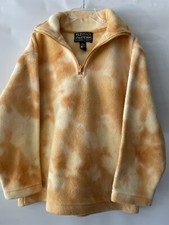 New Boys Childrens Place 1/4 zip Gold Fleece Pullover 7/8