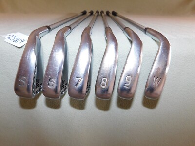 PGX 0311 Gen 1 Forged 5-9, W Iron Set - Stiff Flex- chrome wear on soles IS814