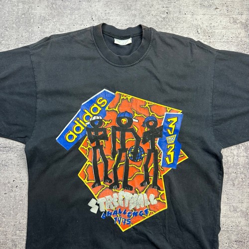 T-SHIRT ADIDAS STREETBALL XLARGE VINTAGE ANNI 90 - Foto 4 di 13