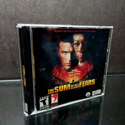 The Sum of All Fears PC Game Ubisoft 2002 Windows Tested Working Teen