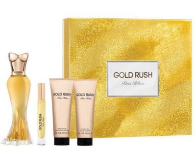 Paris Hilton Gold Rush 4PC Gift Set For Women