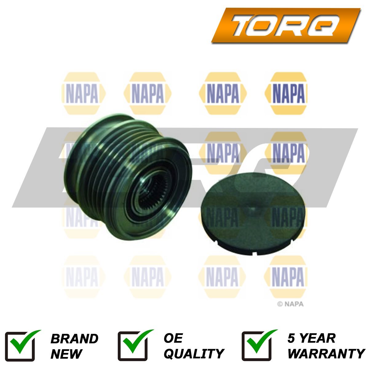 Alternator Pulley Torq Fits Volvo XC60 V70 XC70 V60 S60 2.0 D 2.4 2.5 30667682