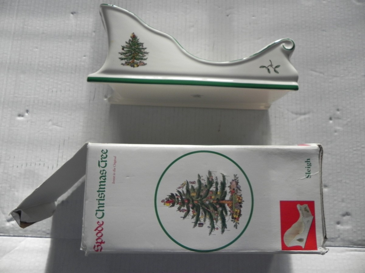 スポード　SpodeChristmas Spode Christmas Sleigh with Box S3324-Z England | eBay