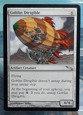 Magic Vintage - Goblin Dirigible/Goblin-Luftschiff - Uc/Artefakt - Mirrodin - EN