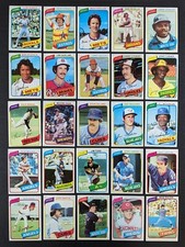 1980 Topps Baseball Set Break 25 Cards