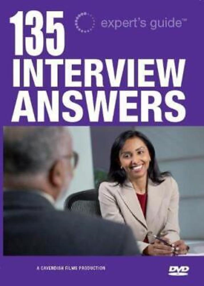 THE INTERVIEW EXPERTS 135 Interview Answers DVD FREE SHIPPING