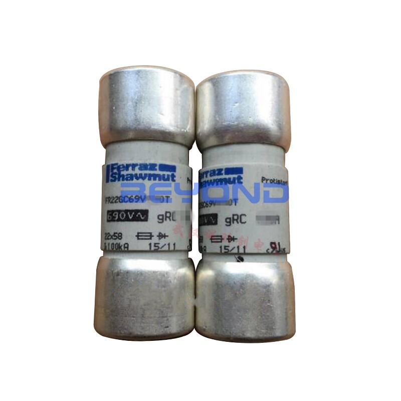 QTY:3 NEW FOR Ferraz Shawmut Fuse FR22GC69V63T 63A 690V