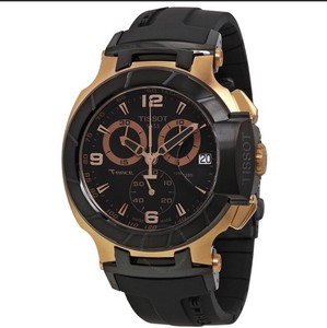 tissot t race rose gold
