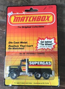 matchbox peterbilt tanker