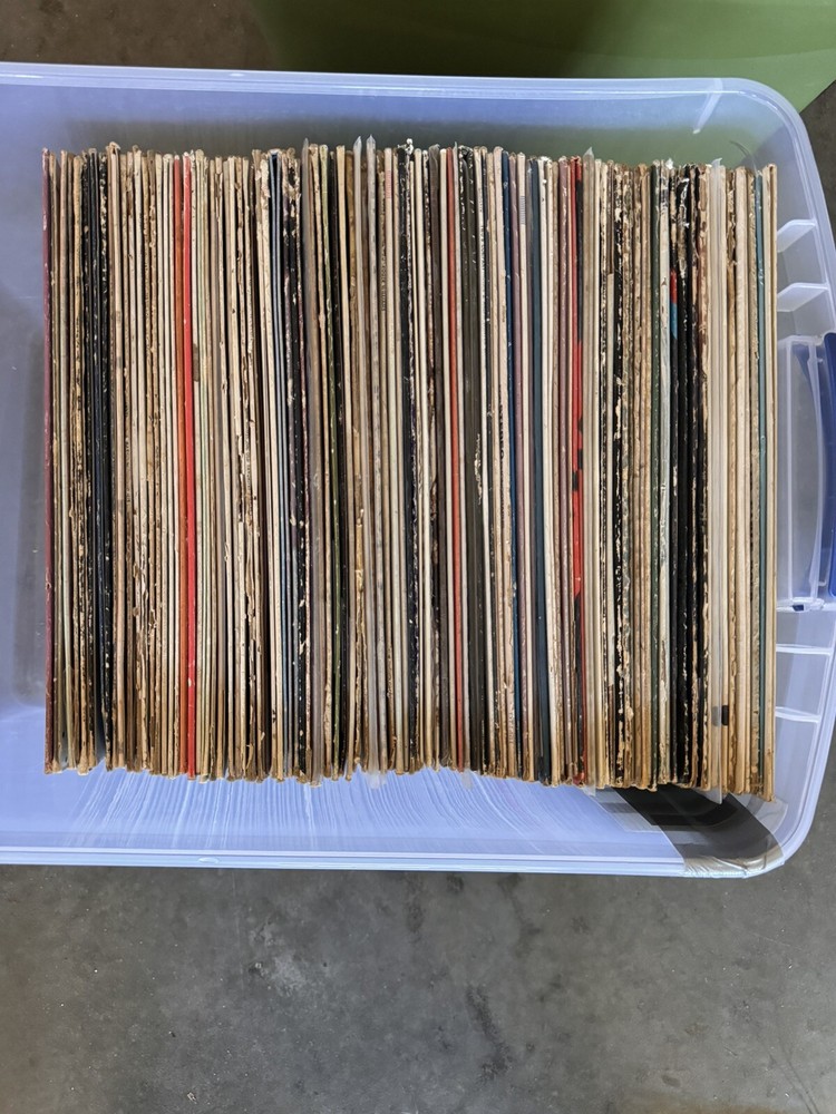 Lot of 100 Vinyl LP Record Albums (Mixed Genres) - G+ to NM, Free Shipping