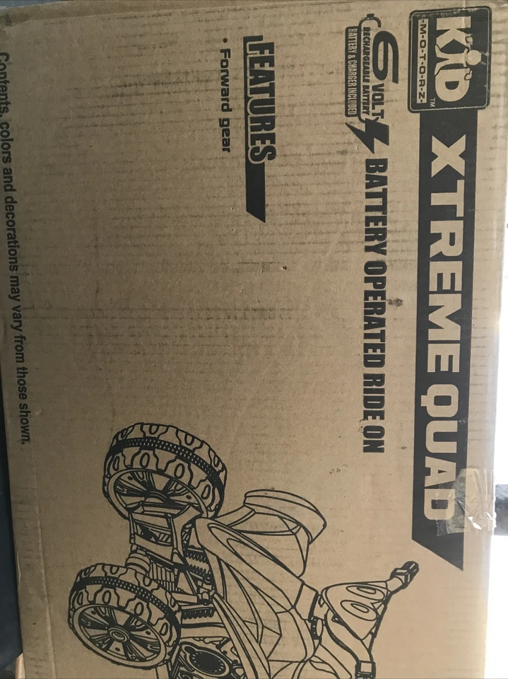 📌 Kid Motorz Xtreme Quad Pink 6V Ride On Foto 2 de 2