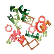 Hasbro Lite Brite Shapes Forms Accessory Kit 1968 Vintage w Instructions Toy