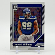 Leonard Williams 2024 Panini Donruss Optic #182 Seahawks NM