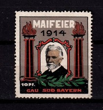 427543/ Reklamemarke - Maifeier 1914 - Gau S�...