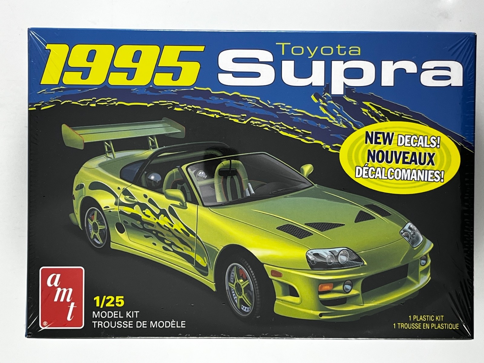 AMT Models 1101 '1:25 Scale 1995 Toyota Supra Model Kit
